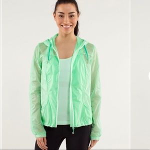 Lululemon Transparent See Jacket Fresh Tea…